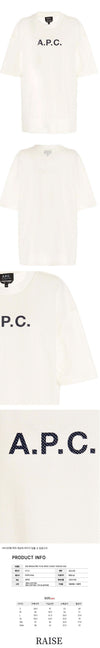 APC Moran Mesh T-Shirt Ecru H26245 AAD 50335008 [P]