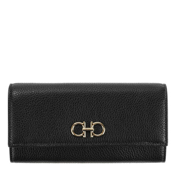 SALVATORE FERRAGAMO 25FW (22 0636 NERO 0770374) レディース ロングウォレット 140766531