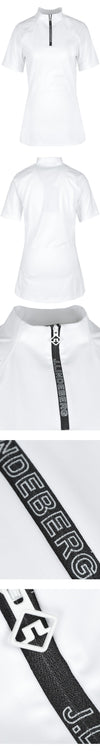 J Lindeberg 23SS AMARA Half-Zip Top White AWJT07778 0000 49031122 [P]