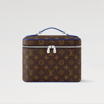 LOUIS VUITTON BB Blue Tote and Shoulder Bag M12668 140850320 [P]