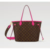 Louis Vuitton Neverfull Bandoulière Inside Out MM Pink M12707 140850362 [P]