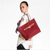 Louis Vuitton Neverfull Bandeau Inside Out MM Red M12708 140850363 [P]