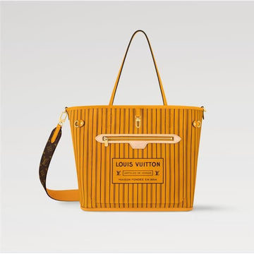 Louis Vuitton Neverfull Bandoulière Inside Out MM Yellow M12779 140850366 [P]