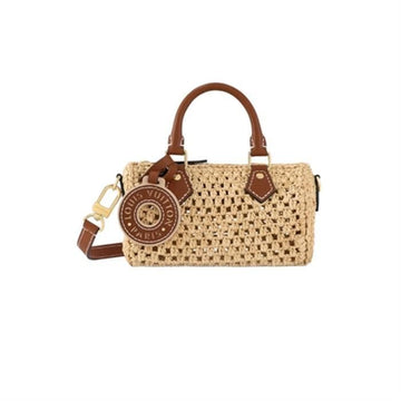 LOUIS VUITTON Nano Speedy Rafia M83525 140850454 [P]