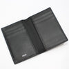 Dior 2ESCH138FLG Black Gravity Oblique Vertical Double Card Wallet 140854730 [P]