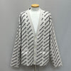 BALENCIAGA Allover Logo Strickjacke (105 110) 140864249 [P]