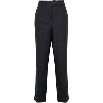 GFORE チャコール カフス グレンチェック ストレッチ パンツ G4LF23B145 CHGR 140919593