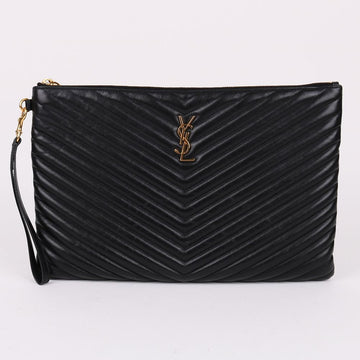 Saint Laurent Matelassé Large Strap Clutch Bag 440222 140919864