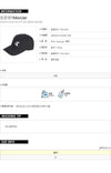 MONCLER ロゴパッチベースボールキャップ 3B00034 0U082 999 128280343 [P]