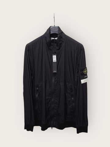 Stone Island 23SS Black Patch Crinkle Reps Bomber Jacket 140929783