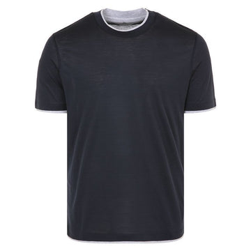 Brunello Cucinelli Silk Blending Short Sleeve T-shirt CD361 23SS 61761643