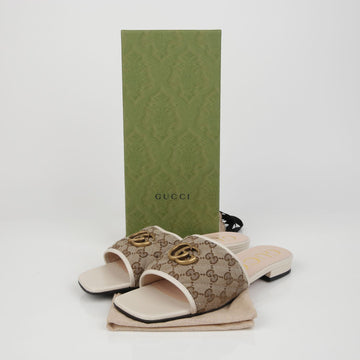 Gucci GG Matelassé Slide Sandals 40 140674356