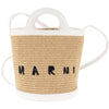 MARNI ラフィアレザートートバッグ P3860 Z0T01 23SS 44452431 [P]