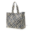 BURBERRY MD KNIT TOTE CH4 B9629 SS25 Frauen Medium Check Tote 140936902 [P]