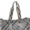 BURBERRY MD KNIT TOTE CH4 B9629 SS25 Frauen Medium Check Tote 140936902 [P]