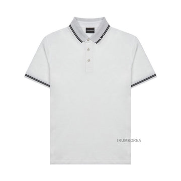 Emporio Armani Men's Piping Pique Polo Shirt 140937168