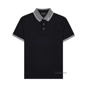 Emporio Armani Men's Piping Pique Polo Shirt 140937173