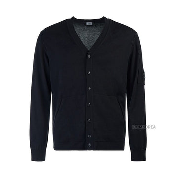CP COMPANY 18CMKN076A 004037A 999 SS25 Herren Vollknopf Linsen Cardigan 140937198
