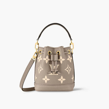 Louis Vuitton Bag Women Bi-Color Monogram Empreinte Leather Nano Noe M46291 140947974