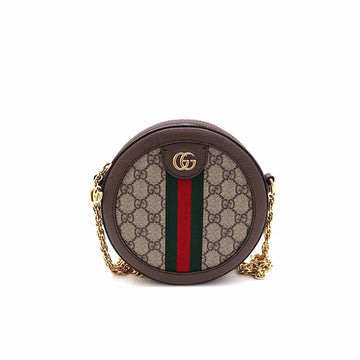 GUCCI オピディア ミニ GG ラウンド チェーン ショルダーバッグ 兼 クロスバッグ kk53009142 140968883