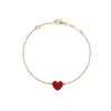 VAN CLEEF & ARPELS Van Cleef Sweet Heart Bracelet Red VCARN59L00 140978628 [P]