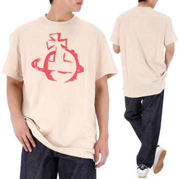 VIVIENNE WESTWOOD 25SS ステンシルオーバーフィット半袖Tシャツ 3G010035 J001M C403 140979410