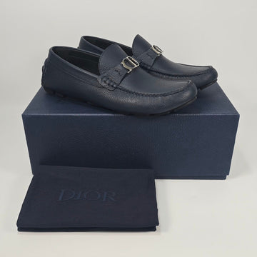 Dior Odeon CD Icon Pebble Leather Loafer 270 141009387