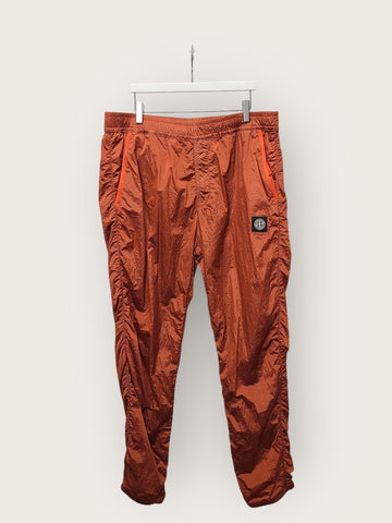 STONE ISLAND オレンジナイロンメタルリップストップパンツ L 141010420