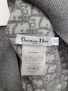 DIOR グレー リバーシブル オブリーク クルーネック キャッシュミア ニット 141010460 [P]