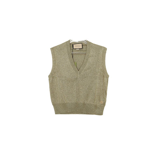 GUCCI 747810 Mサイズ スリーブレス ニット トップ 140965844