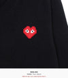 COMME DES GARCONS Invader Pixel Patch Strickpullover Damen AZ N081 051 1 140563540 [P]