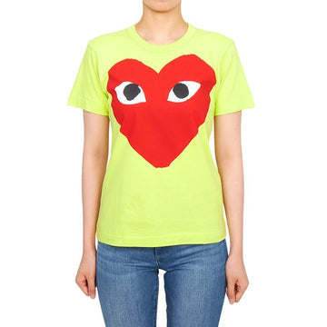 Comme Des Garcons Heart Women's Short Sleeve T-Shirt AZ T273 051 2 140563566