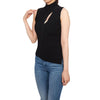 Versace Women's Turtleneck Sleeveless Top 140564226 [P]