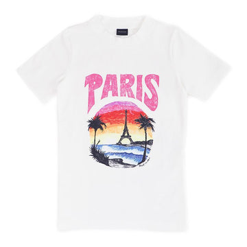 BALENCIAGA PARIS TROPICAL Tシャツ 768075TPVM2 9601 141052331