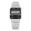 Casio Digital Square Vintage Retro Unisex Metal Watch A100WE-1ADF 147856404 [P]
