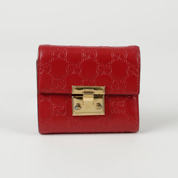 Gucci Paddle Lock Bi-Fold Wallet 453155 140967362