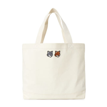 MAISON KITSUNE Double Fold Fox Head Tote Bag P700 141056060