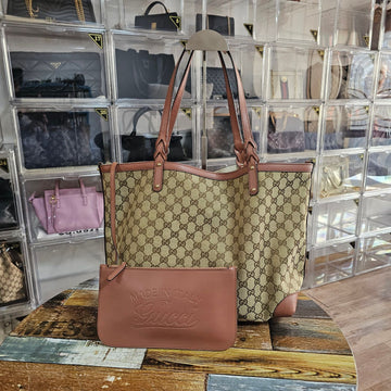 Gucci Classic Jacquard Shoulder Shopper Bag 141095135 [P]