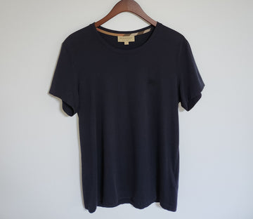 BURBERRY S Navy Besticktes T-Shirt 4061818 141206491