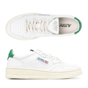 AUTRY 24FW Medaillist Sneaker Weiß Grün 159762937 [P]