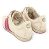 GUCCI 138732 beige Leder WEB Icon Low Top Damen Sneaker 36C 141232573 [P]