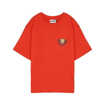 MOSCHINO キッズ 半袖Tシャツ HOM05G LAA10 50109 141265522