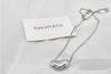 Tiffany & Co Elsa Peretti Bean 20mm Silver Necklace 141275888 [P]