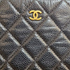CHANEL Clutch Caviar Gold 12345 141345108 [P]