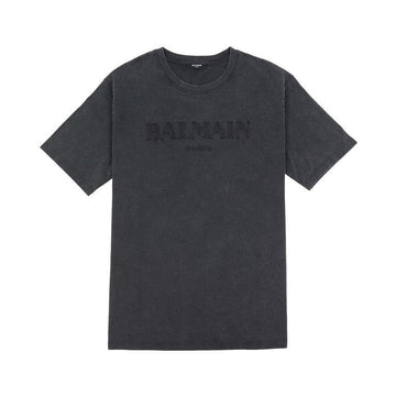 Balmain Men's Embroidered Vintage Short Sleeve T-Shirt CH0EG010 BC72 YGD 141346272