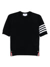 Thom Browne Diagonal Merino Wool Short Sleeve Knit 141351612 [P]