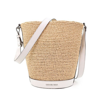 Michael Kors Townsend Medium Straw Messenger Shoulder Bag 30S4S10M8W 884 141356517