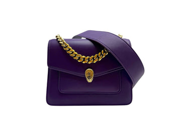 BULGARI セルペンティ フォエバー ミニ クロスバック パープル 141363092