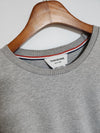 Thom Browne Gray Three Stripes Short Sleeve T-Shirt MJS067A 141364128 [P]
