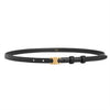 CELINE TINTIN TRIONPH GÜRTEL (13 mm) SCHWARZ 45BA33A01.38NO 68628832 [P]